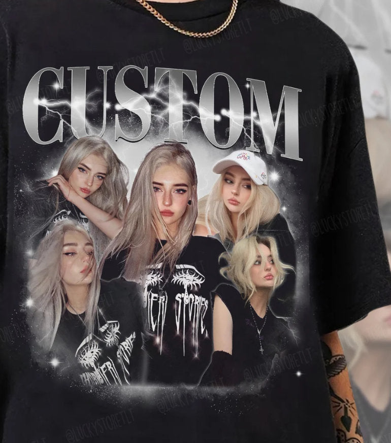 Custom 90s Vintage Bootleg Shirt, Custom Your Own Bootleg Idea Shirt, Custom Your Own Bootleg Tee, Bootleg Rap Tee, Girlfriend Birthday Gift