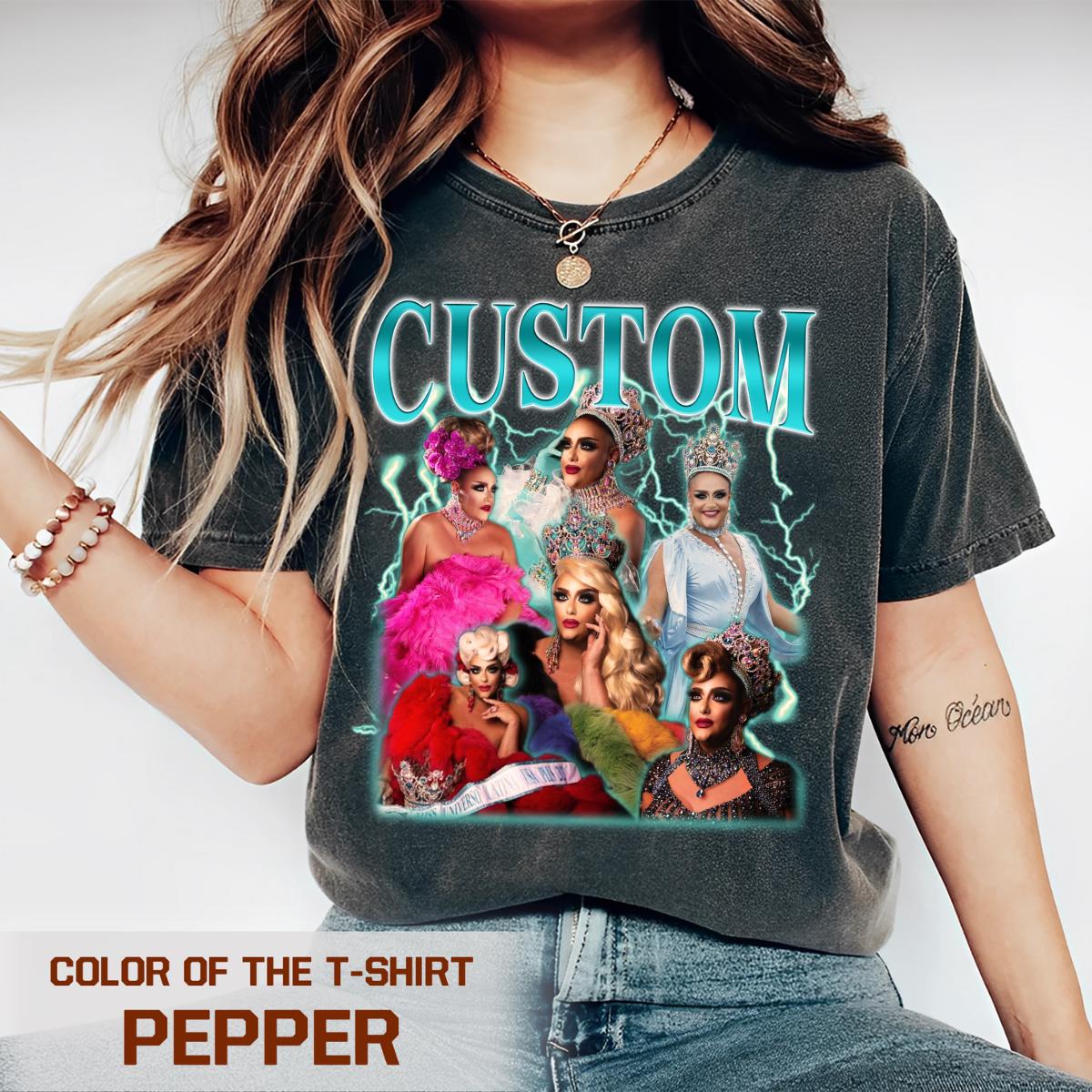 90s Custom Pet Bootleg Shirt, Retro 90s Personalized Pet Shirt, Colors Dog Shirt, Retro Dog Shirt, Personalized Pet Shirt, Christmas Gifts