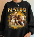 Personalized Photo Bootleg Rap, 90s Vintage Bootleg Shirt, Custom Bootleg Rap Tee, Custom Shirt