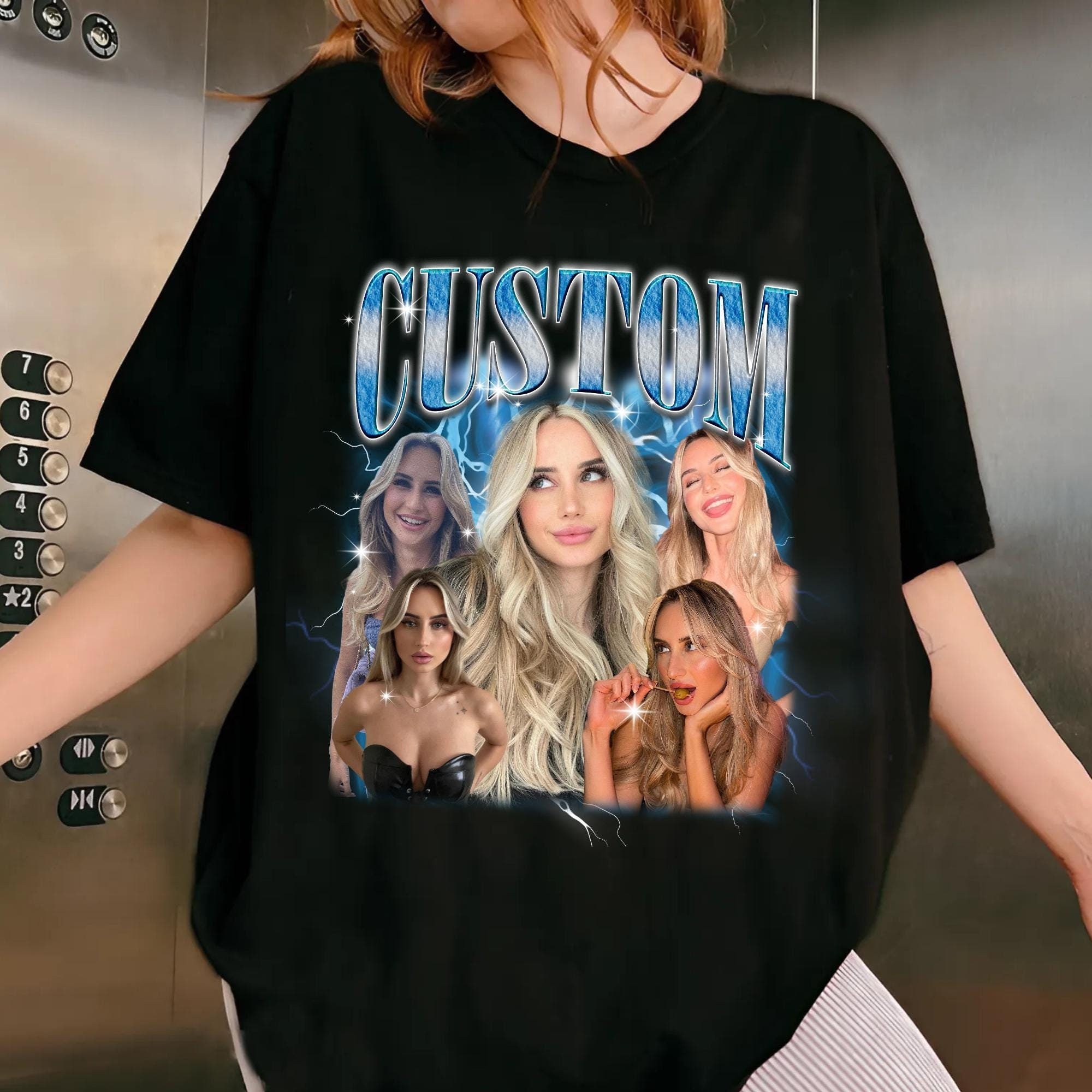 Custom Bootleg, Custom Shirt, Personalized Shirt, Custom Vintage Washed T-Shirt, Bootleg Retro 90's Fans, Custom Gift