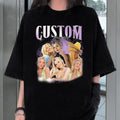 Custom Bootleg Rap Comfort Color Shirt, Custom Bootleg Tee, Birthday Gift, Husband Anniversary Gift, Custom Your Own Bootleg Shirt