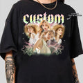 Custom Girlfriend T-Shirt, Custom 90s Shirt With Girlfriend Face Photo Vintage Shirts, Vintage Graphic Wife Shirt, Gifts For Him, Bday Gifts