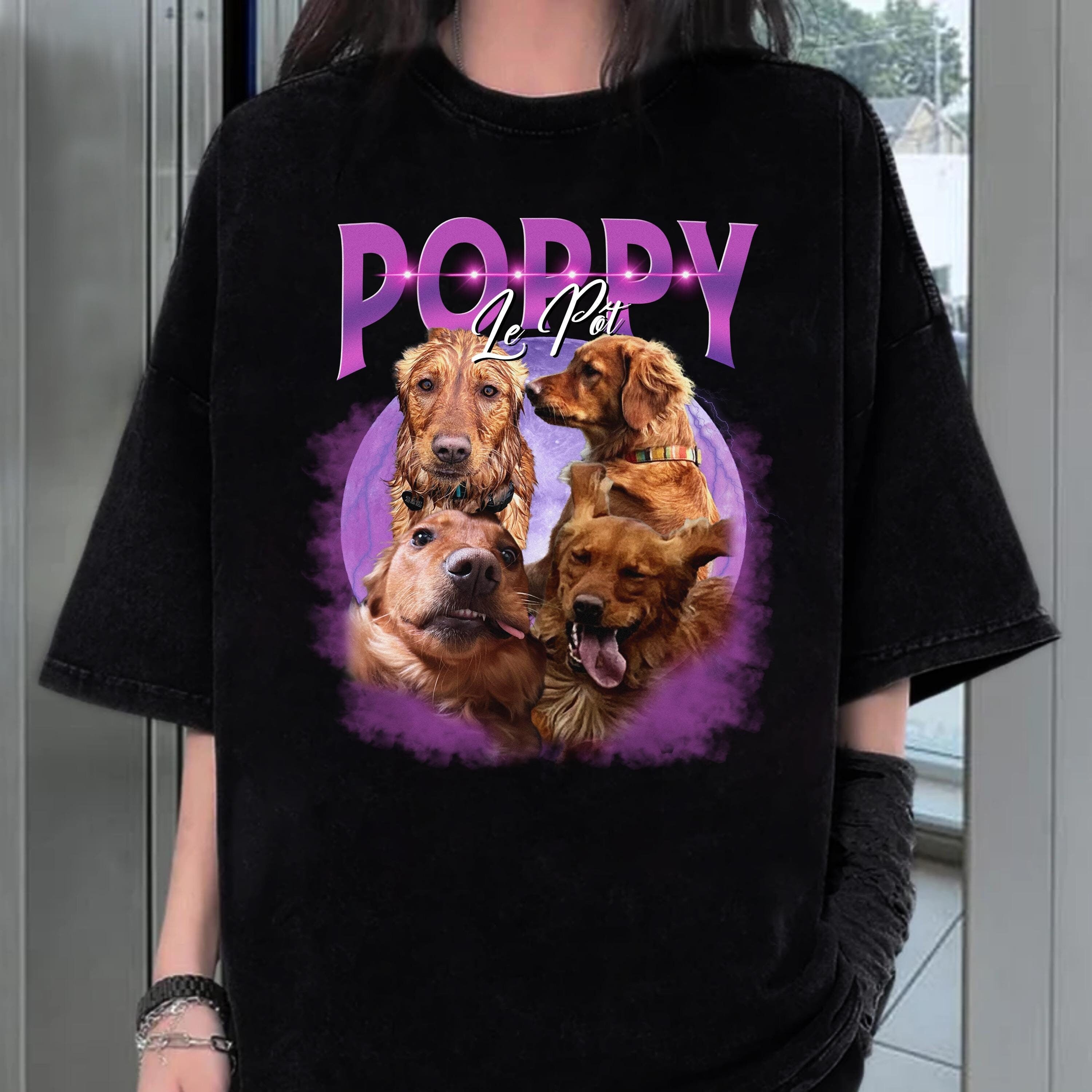 Custom Pet Bootleg Shirt, Custom Retro Dog Bootleg Shirt, Custom Photo Shirt, CUSTOM Your Own Bootleg Idea Here, Pet Photo Shirt, Dog Gift