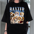 Pet Photo + Name Custom Cat Shirt, Personalized Shirt, Custom Shirts for Humans Cat Shirt 90's Tee, Custom Vintage Pet Shirt, Custom Bootleg