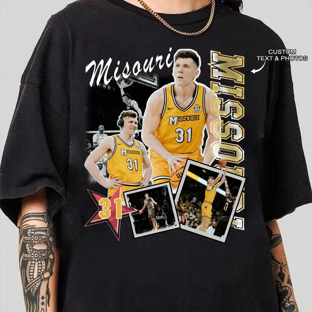Custom Basketball Bootleg Shirt, Game Day Team Graphic Tee