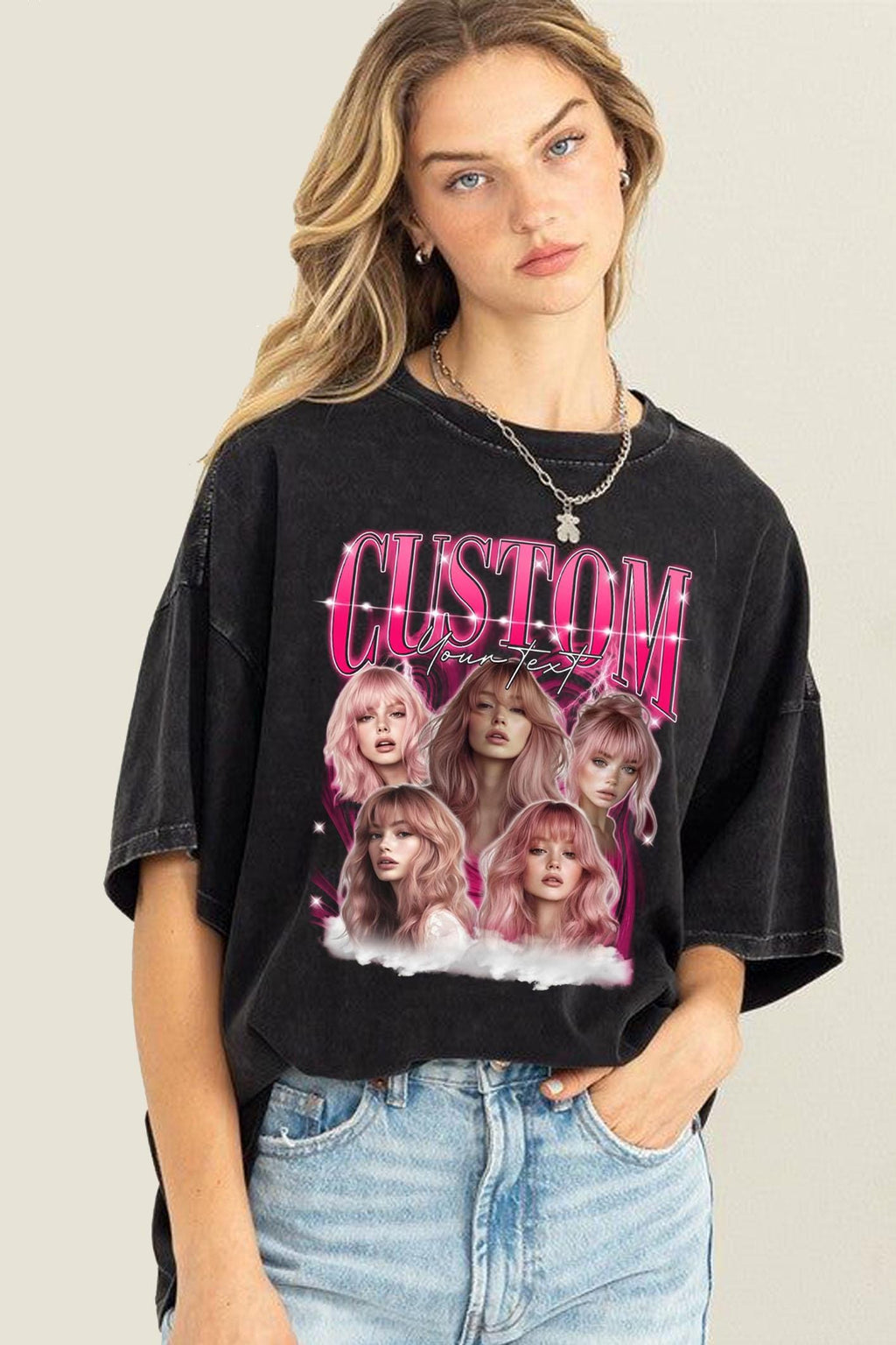 Custom Your Own Bootleg Tee, Custom Bootleg, Retro Custom Bootleg Rap Tee, Custom Your Photo, Insert Your Design, Vintage Graphic 90s Shirt