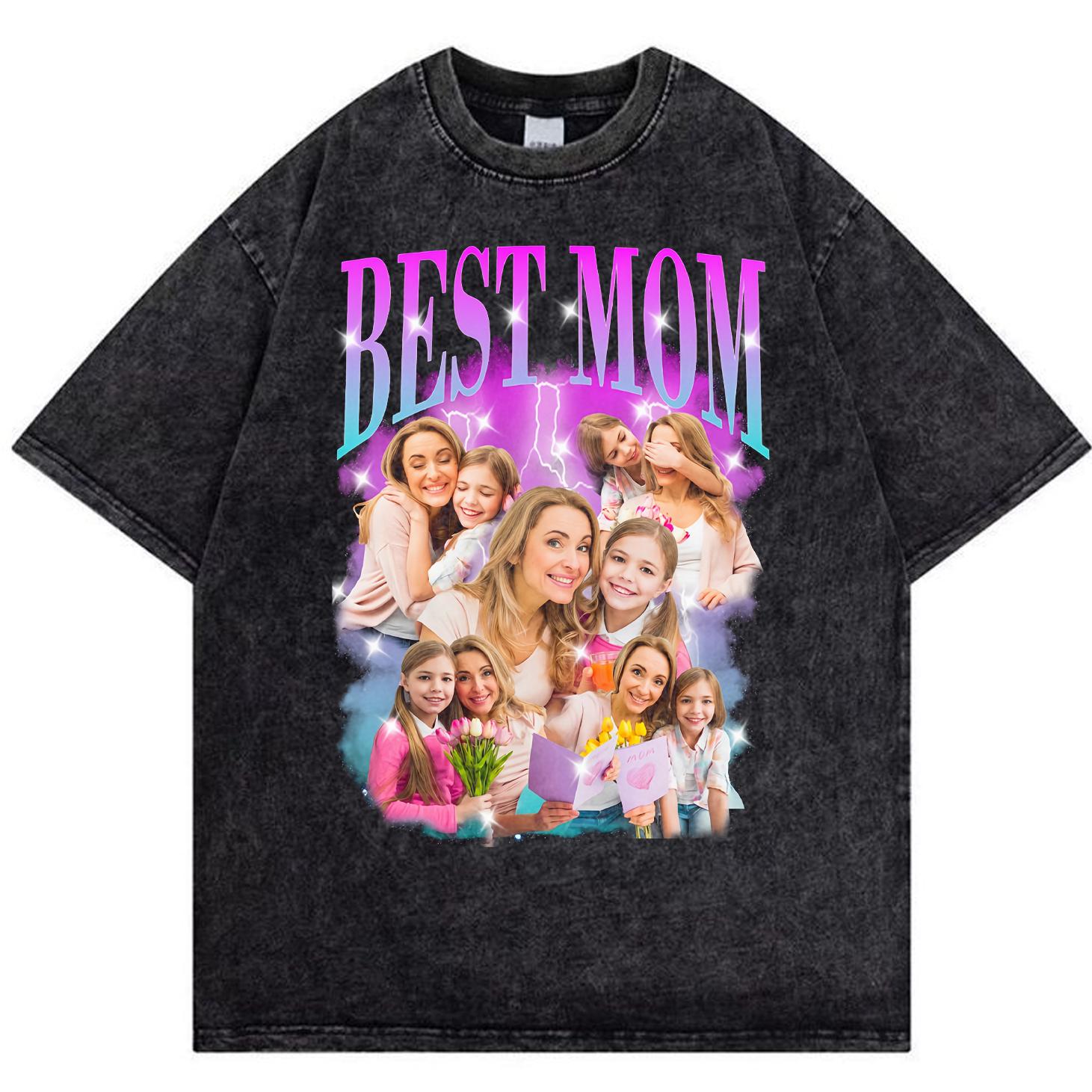 Custom Best Mom Bootleg Shirt, Custom Bootleg Rap Tee, Mother Day Shirt for Mom, Dance Mom Shirt, First Mom Gift, Gift for Mom, Dad Shirt