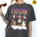 Personalized Pet Shirt, Custom Dog Shirt, Dog Remembrance Gift, Custom Bootleg Shirt, Dog Photo Shirt, Anniversary Gift, Pet Portrait