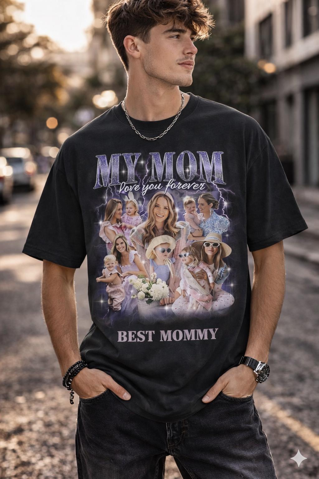 Custom Mom Comfort Colors Bootleg Shirt, Best Mom Ever Shirt, Mother's Day Bootleg Rap Tee, Gift For Mom