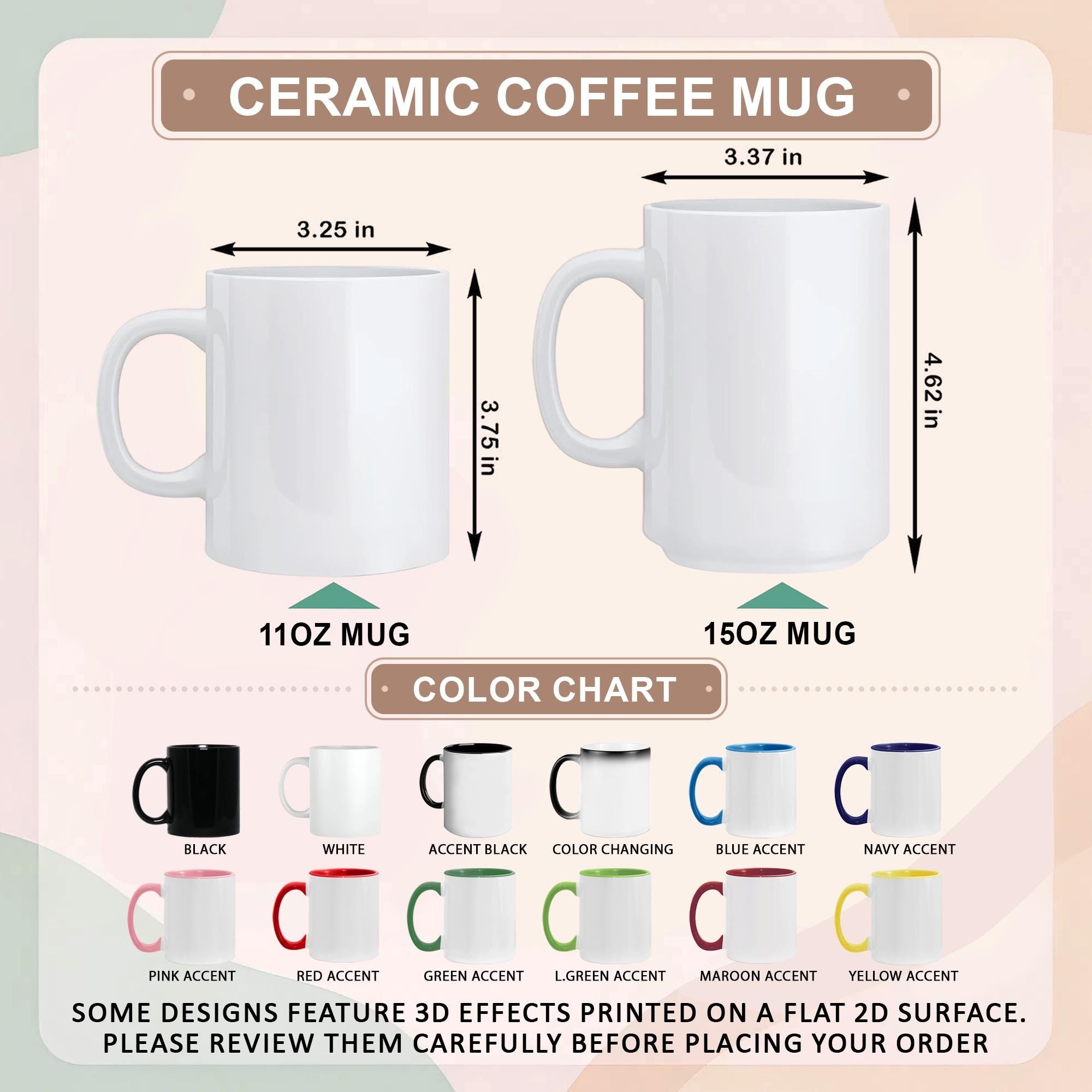 Custom Name Graduation 3D Effect Coffee Mug, She Believed She Could So She Did, Grads Gift For Her, Class of 2026, College Graduation Cup