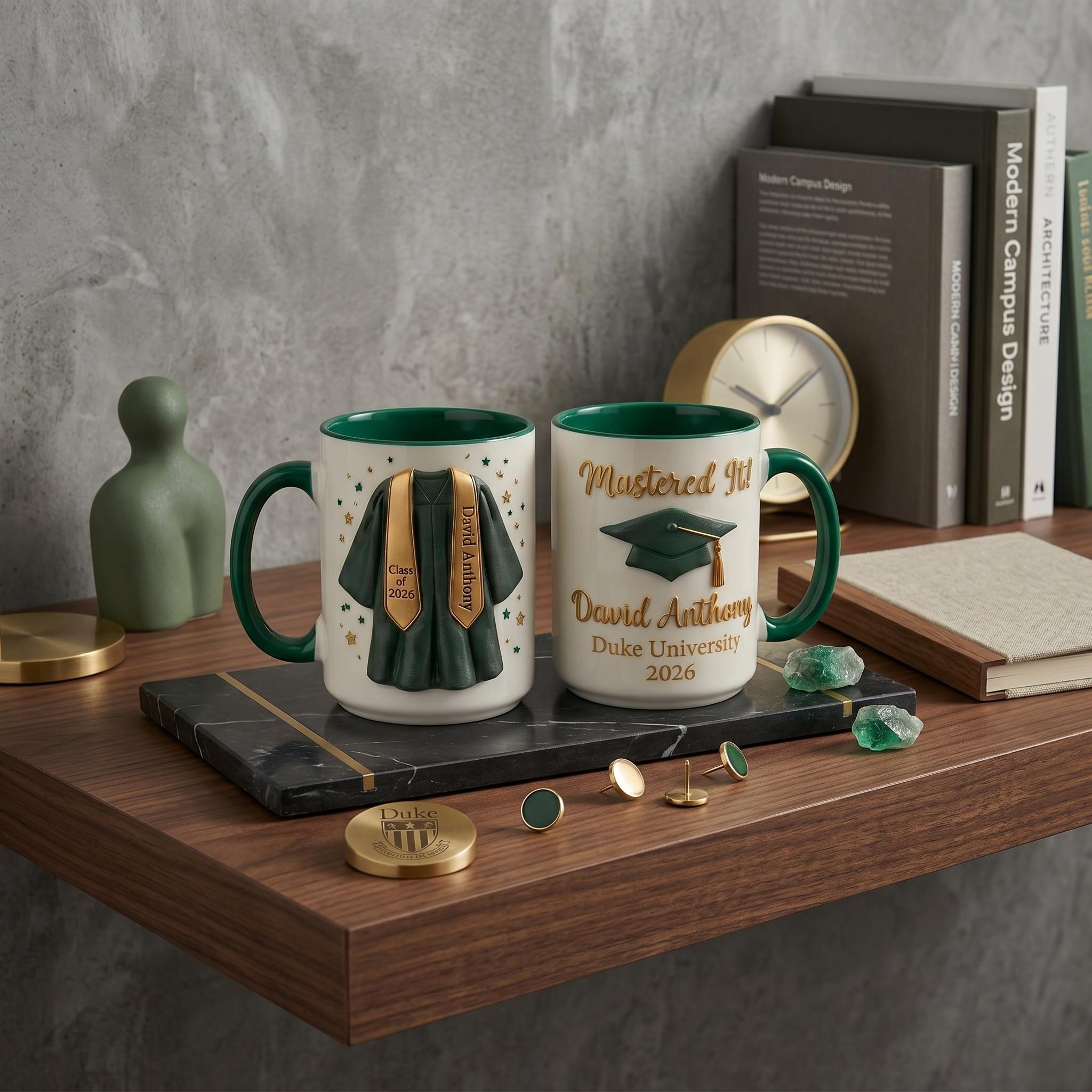 Custom Graduation Mug 2026, Personalized Class of 2026 Coffee Mug, Grad Mug, College Graduation Gift, Senior Gift For Him