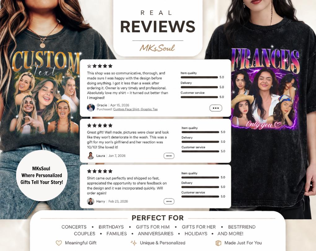 Comfort Colors Custom Mom Photo Shirt, Personalized Picture Tee, Custom Text Shirt, Photo Gift, Mothers Day Gift