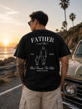 Personalized Father Daughter Comfort Colors Shirt, Matching Dad and Baby Outfit Tee, Best Friends for Life Tee, Family Gift, Gift for Dad
