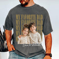 Custom Dad Photo Shirt with Kids Photo Comfort Colors Shirt, Personalized Fathers Day Tee, Funny Dad Gift, Grandpa Shirt, New Dad Gift