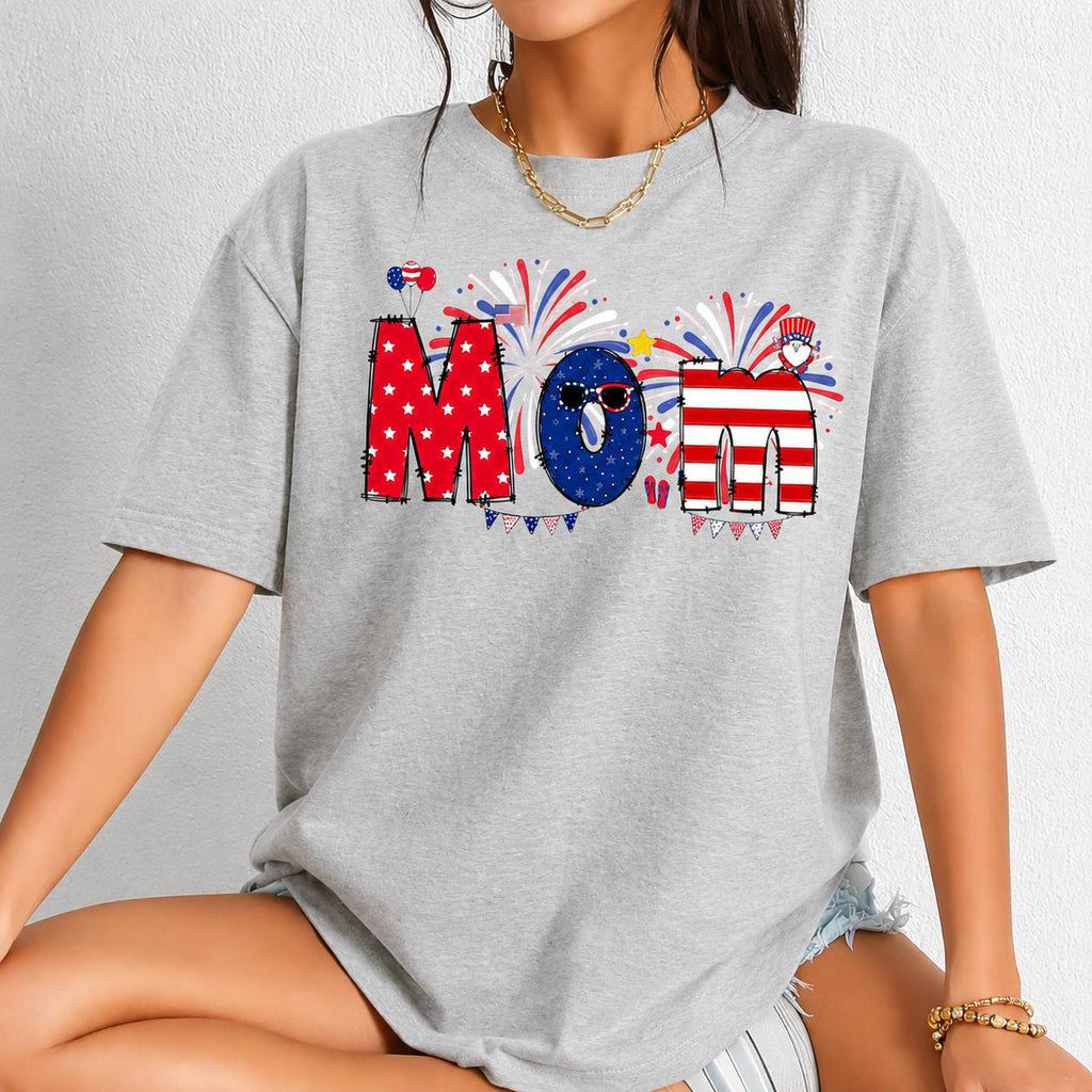 Personalized 4th of July Family Shirts, Custom USA Patriotic Tees, Matching Family Independence Day Outfit, Name Kids Adult Tshirts