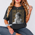 Custom Vintage Birthday Photo Shirt, Who’s Turning 21,31,41,51 Tee, Personalized Name Graphic Tshirt, Funny Birthday Gift for Her