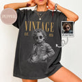 Custom Vintage Photo Birthday Shirt, Retro Year Graphic Tee, 30th 40th Celebration Outfit, Unique Birthday Gift