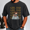 Custom Girl Dad Photo Shirt, Personalized Daughter Picture Tee, Custom Fathers Day Gift, Daddy Comfort Colors Shirt
