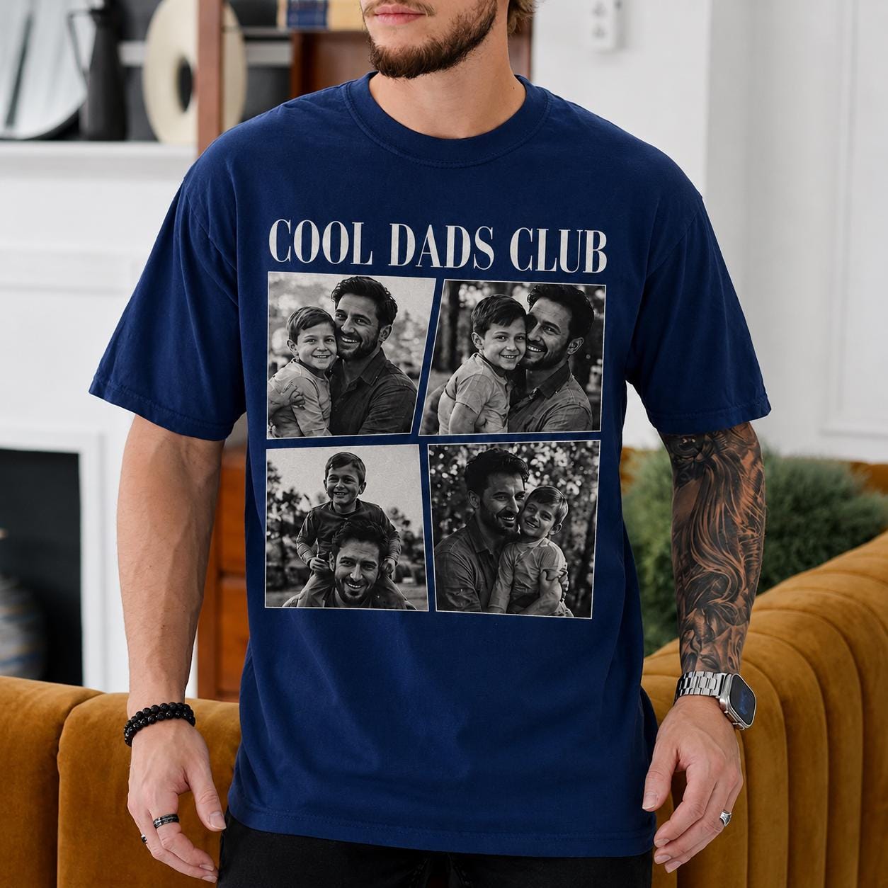 Cool Dads Club Comfort Colors Shirt For Men, Father’s Day Gift, Proud Dad Tee, Funny Dad Shirt, Father's Day Gift Idea for Husband